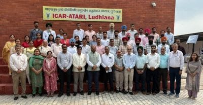 Scientist-Farmer Interaction on Rabi Priorities and Sustainable Agriculture held at ICAR-ATARI, Ludhiana