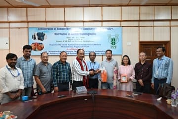 ICAR-NRC on Mithun Launches Humane Slaughter Technology for Pig and Poultry in Nagaland