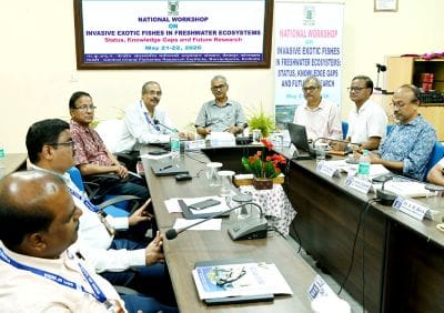 National Workshop by ICAR-CIFRI, Barrackpore Calls for Urgent National Action Against Invasive Exotic Fishes Threatening India’s Freshwater Ecosystems