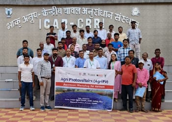 Agri-Photovoltaics Lights the Way for Sustainable Farming: KVK Cuttack Hosts Awareness Workshop for Farmers