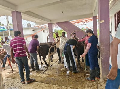 ICAR-NMRI, Hyderabad Organises Awareness Programme, Gram Sabha and Khet Bachao Abhiyan