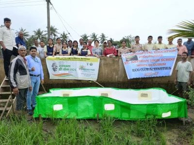 Vermicomposting for Sustainable Agriculture; Live Method Demonstration by ICAR–KVK, CCARI, Goa