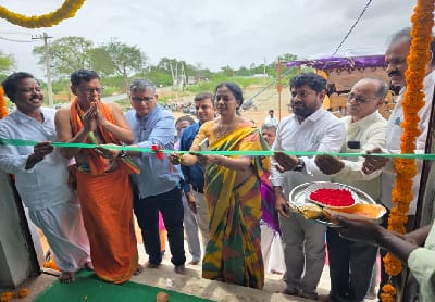 ICAR-IIMR, Hyderabad Dedicates Millet Primary Processing Unit to Tribal FPO to Strengthen Millet Value Chain in Andhra Pradesh