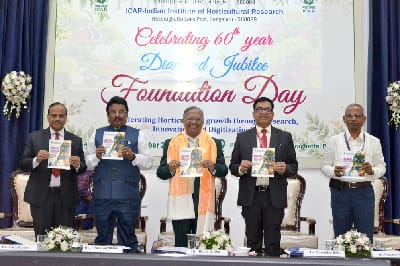 ICAR-IIHR, Bengaluru Celebrates 60th Foundation Day, Reaffirms Commitment to Accelerating Horticultural Growth