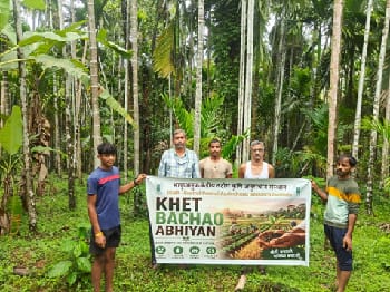 ICAR-CCARI, Goa Organises Awareness and Field Demonstration Programme on ‘Khet Bachao Abhiyan’ at Arla Keri and Magilwada, Priol, Goa