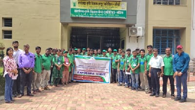 DAESI Participants Explore Agricultural Technologies at ICAR-NDRI-KVK, Nadia