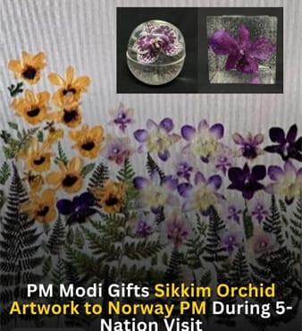 ICAR-NRCO Orchid Dry Flower Art Receives International Recognition