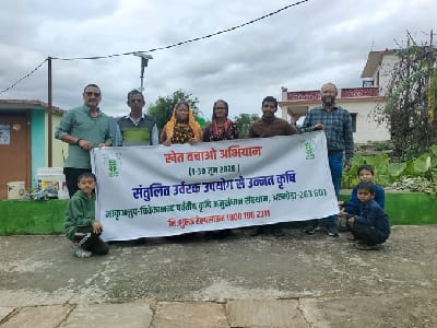 ICAR-VPKAS, Almora Organizes Comprehensive Farmer Awareness Programs under ‘Khet Bachao Abhiyan’