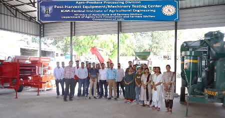 Post-Harvest Equipment/Machinery Testing Centre at ICAR-CIAE, Bhopal: A Model of Revenue Generation, Technology Validation and Dissemination